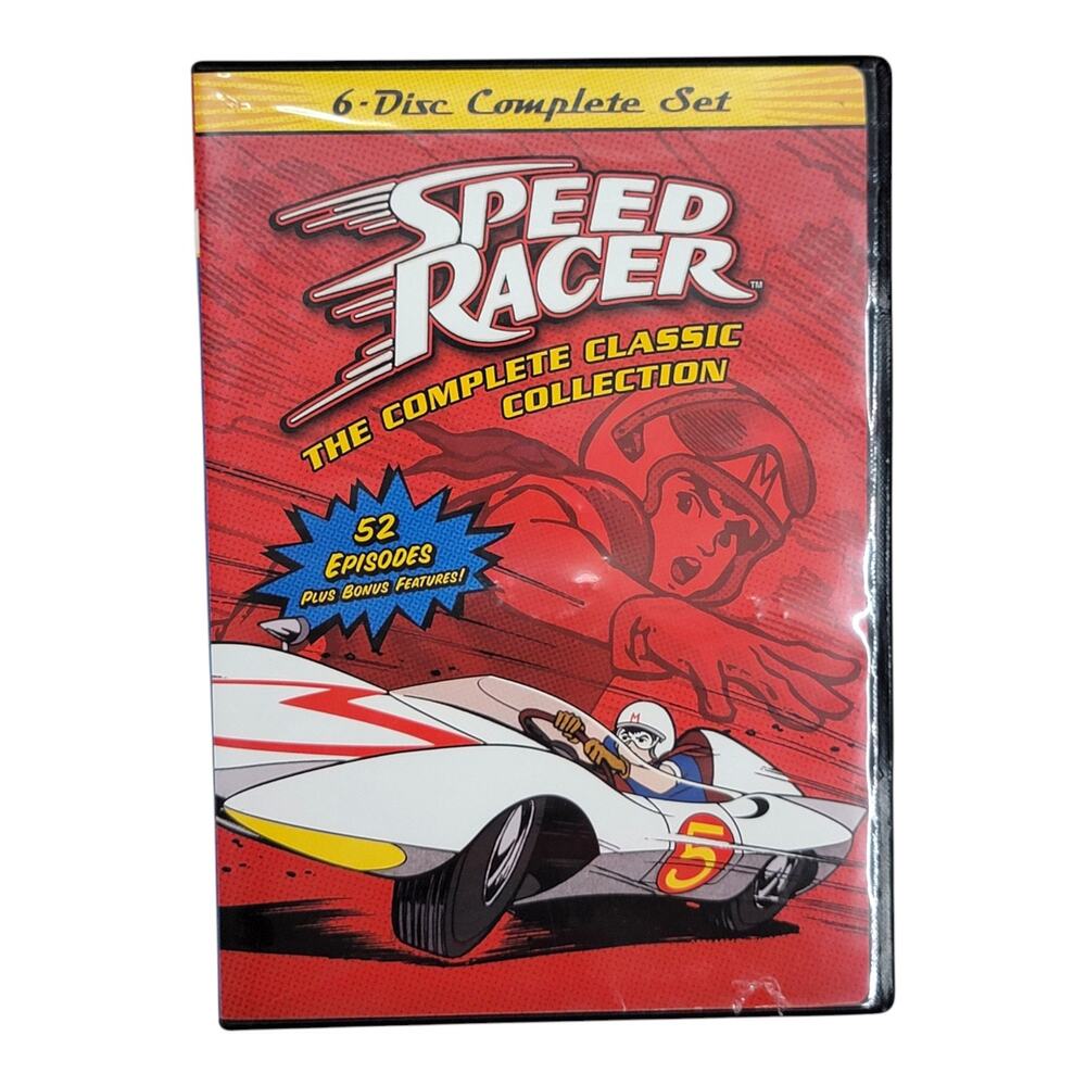 Speed Racer The Complete Classic Collection DVD 6-Disc Set 52 Episodes Guide